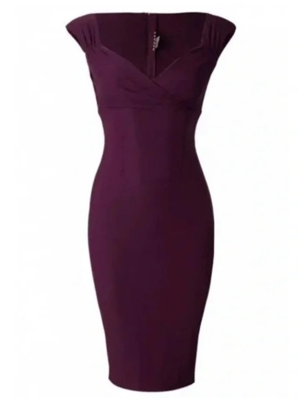 Pinup Couture "Plum" Wiggle Dress
